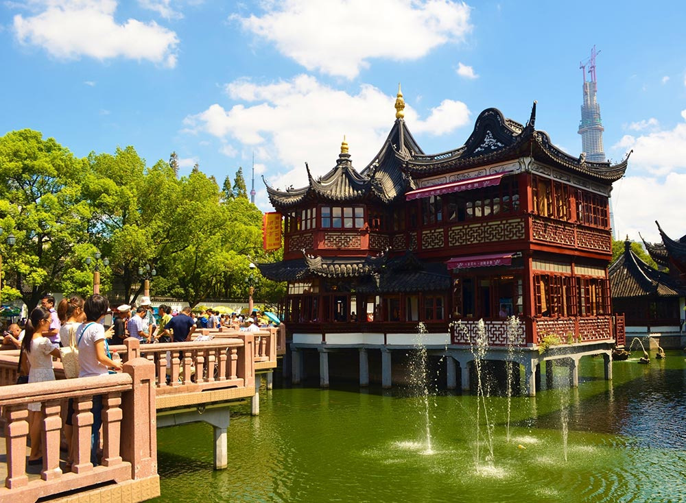 Jardin Yuyuan à Shanghaï