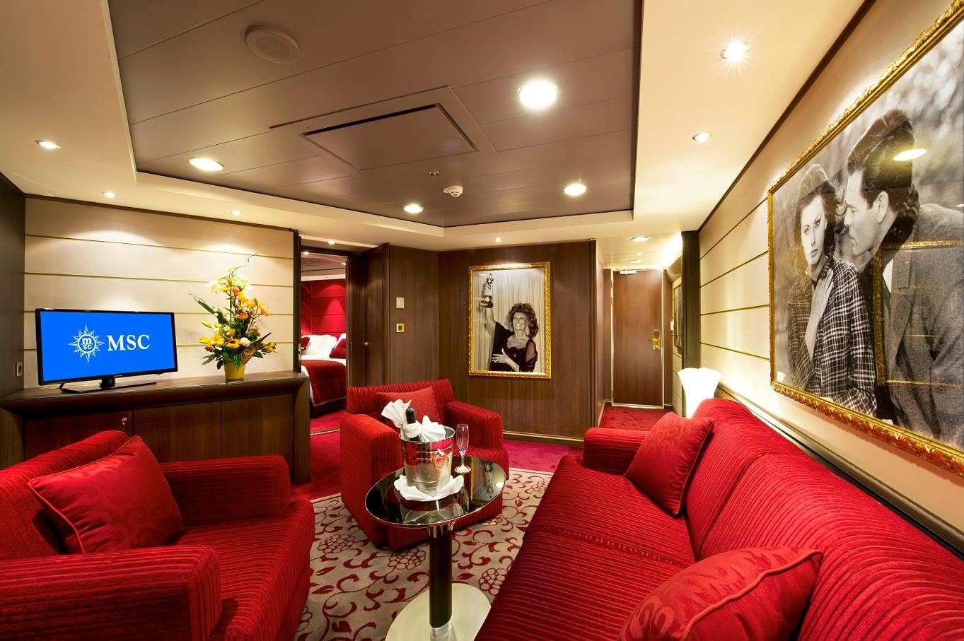 Sophia Loren Royal Suite du MSC Divina