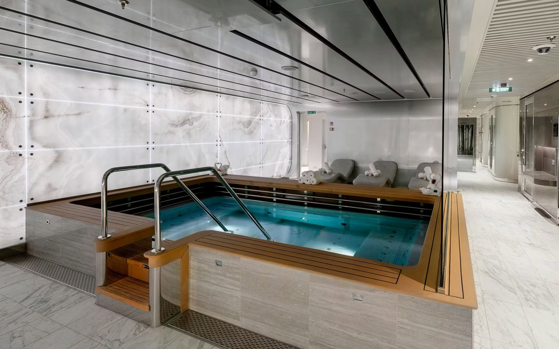 Espace thermal du MSC Aurea Spa sur le MSC Seaview