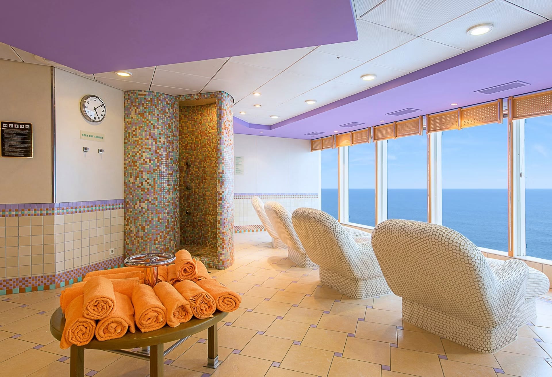 Espace détente du MSC Aurea Spa