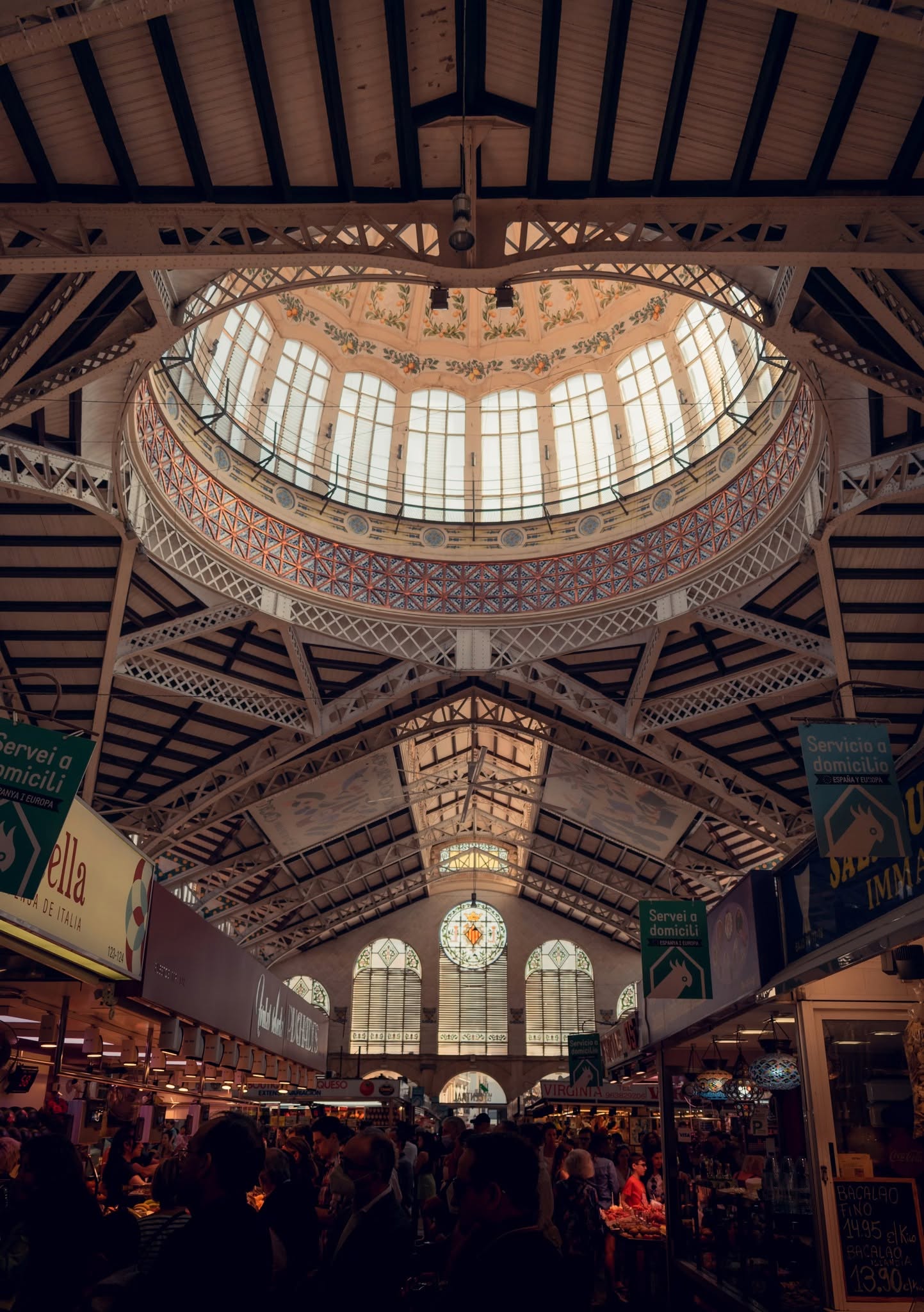 Intérieur du Marché Central de Valence