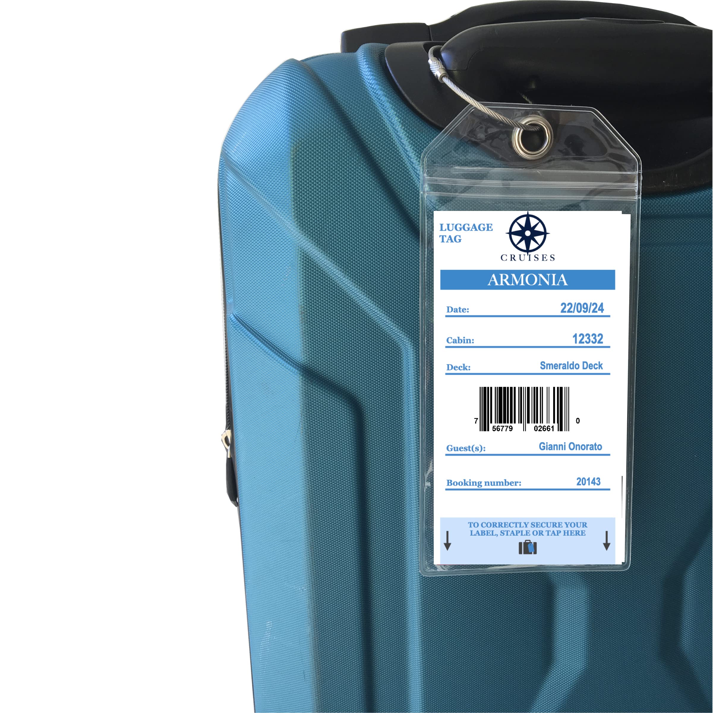 Valise prête pour l'embarquement