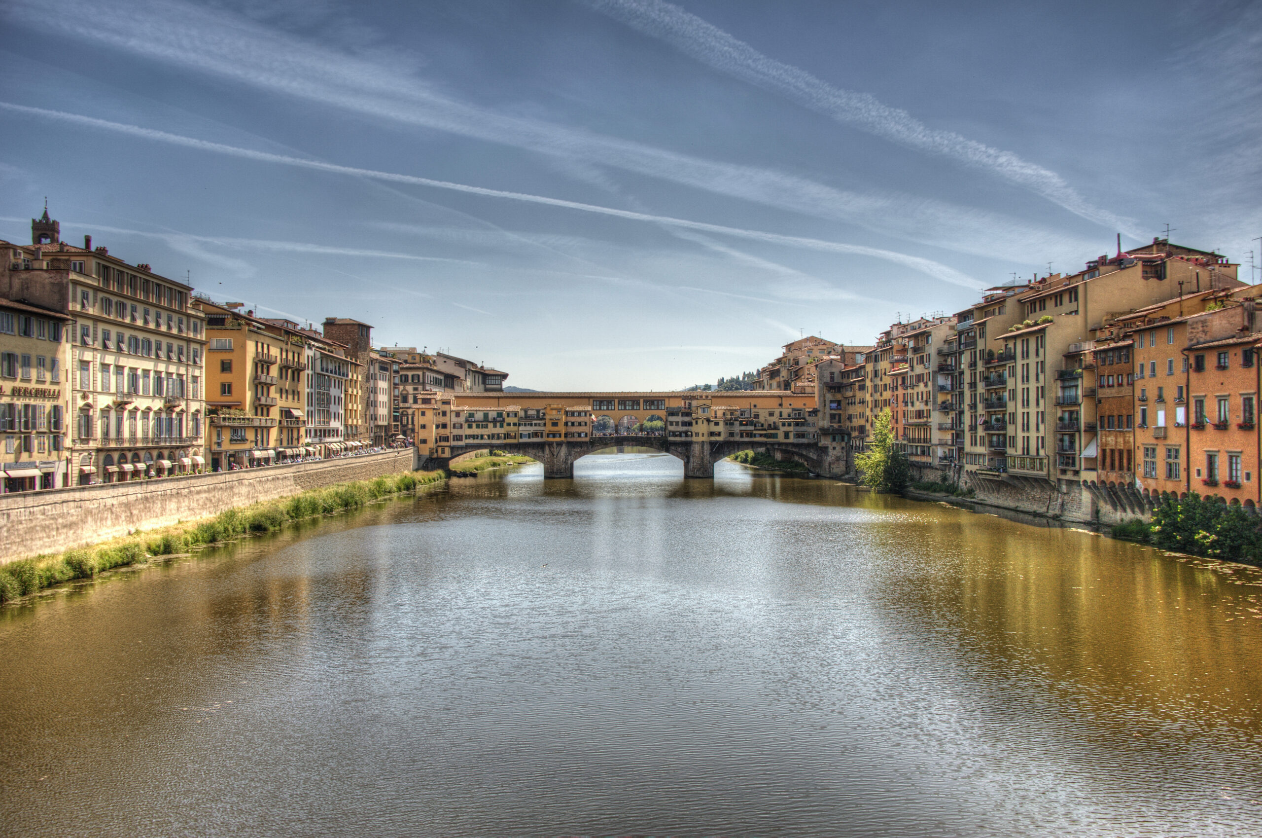 Ponte Vecchio sur l'Arno à Florence