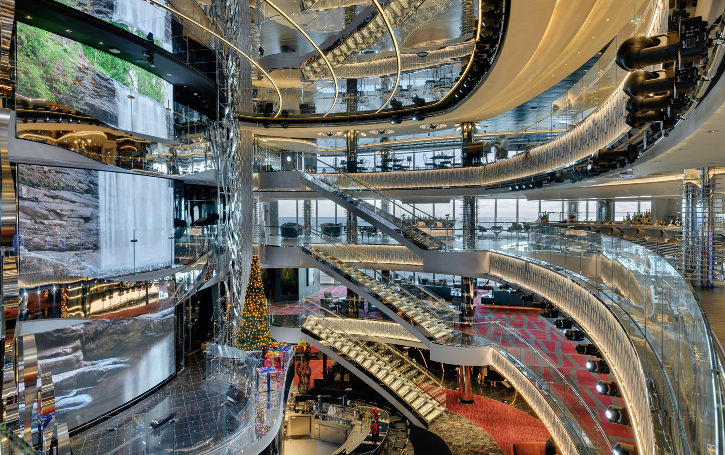 Atrium du MSC Seaside