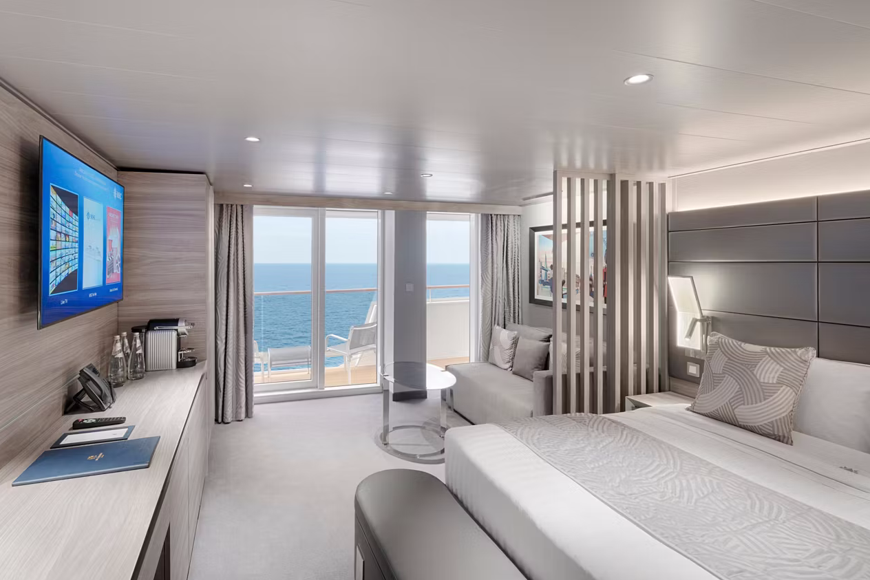 Cabine MSC avec balcon