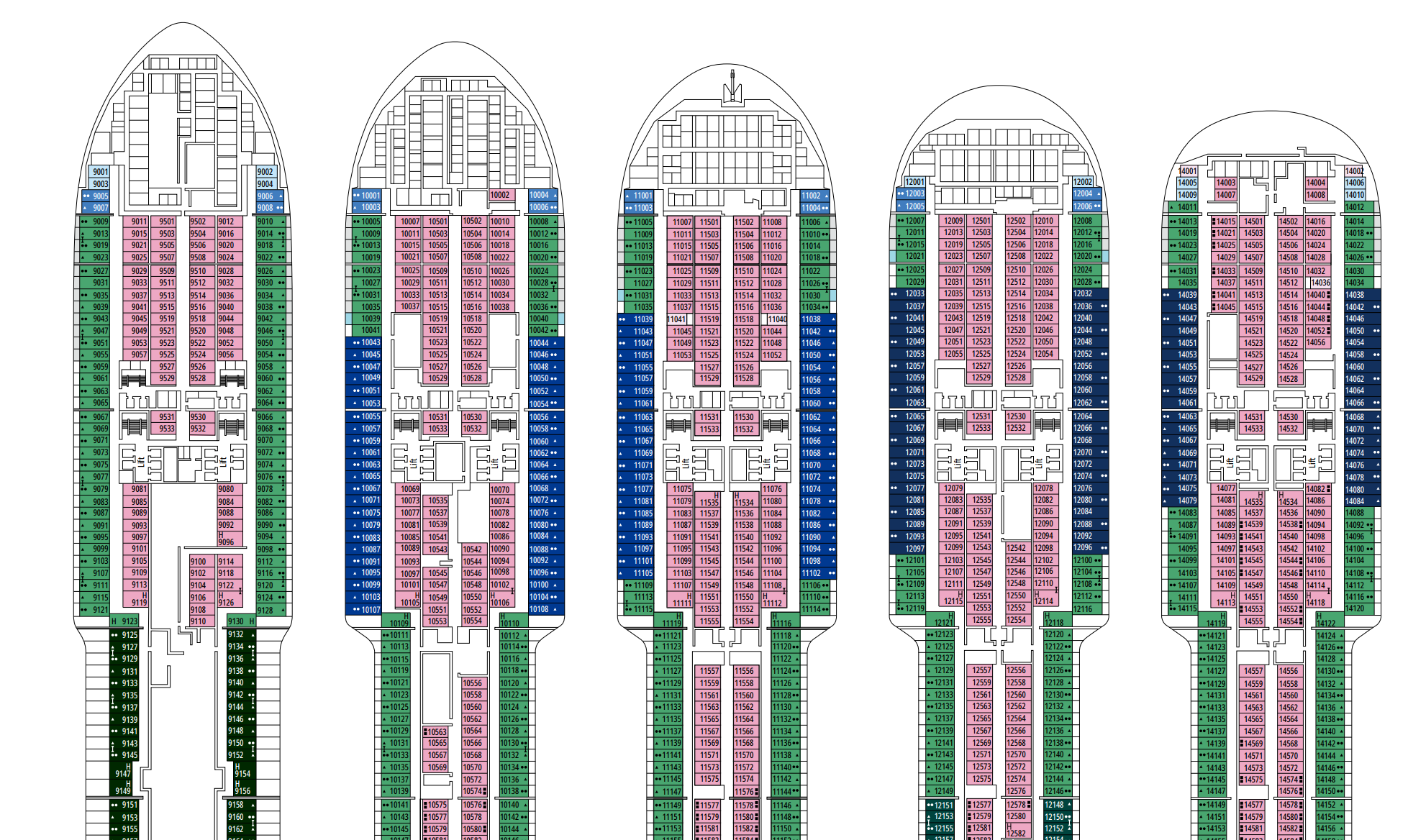 Plan de pont MSC