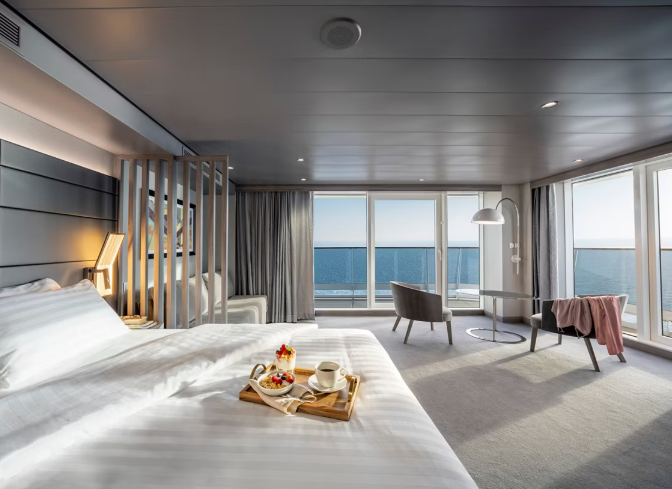 Exemple de cabine balcon MSC