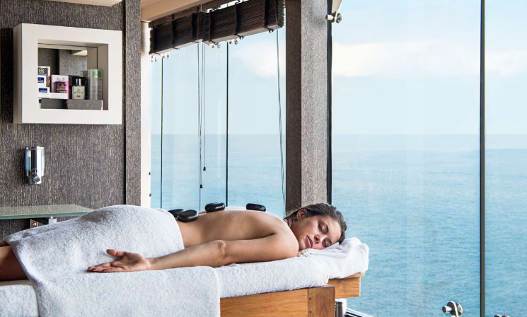 Espace Spa illustrant les avantages Aurea sur MSC
