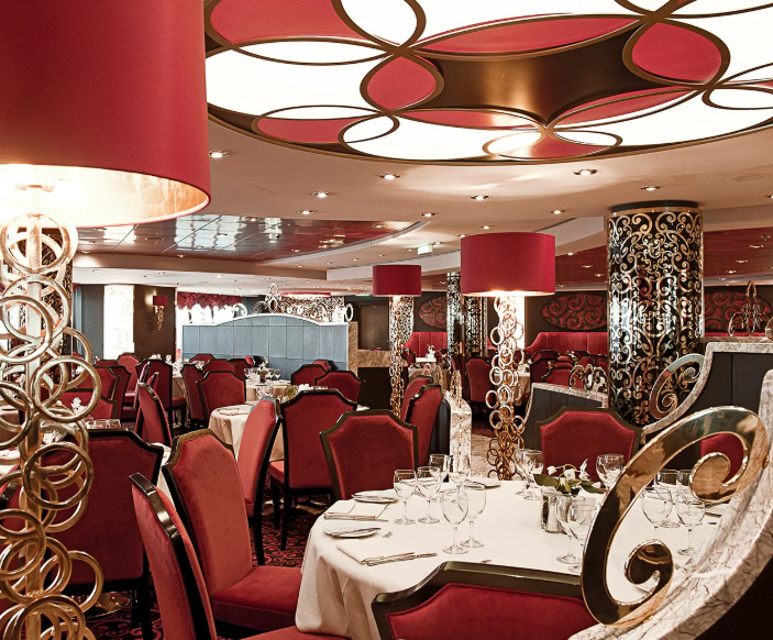 Restaurant à bord du MSC Divina