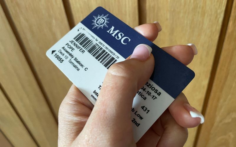 Cruise Card MSC