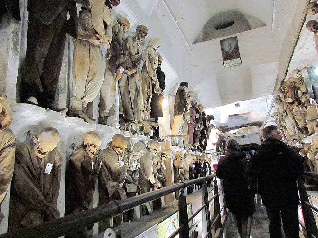 Galerie des Catacombes des Capucins à Palerme