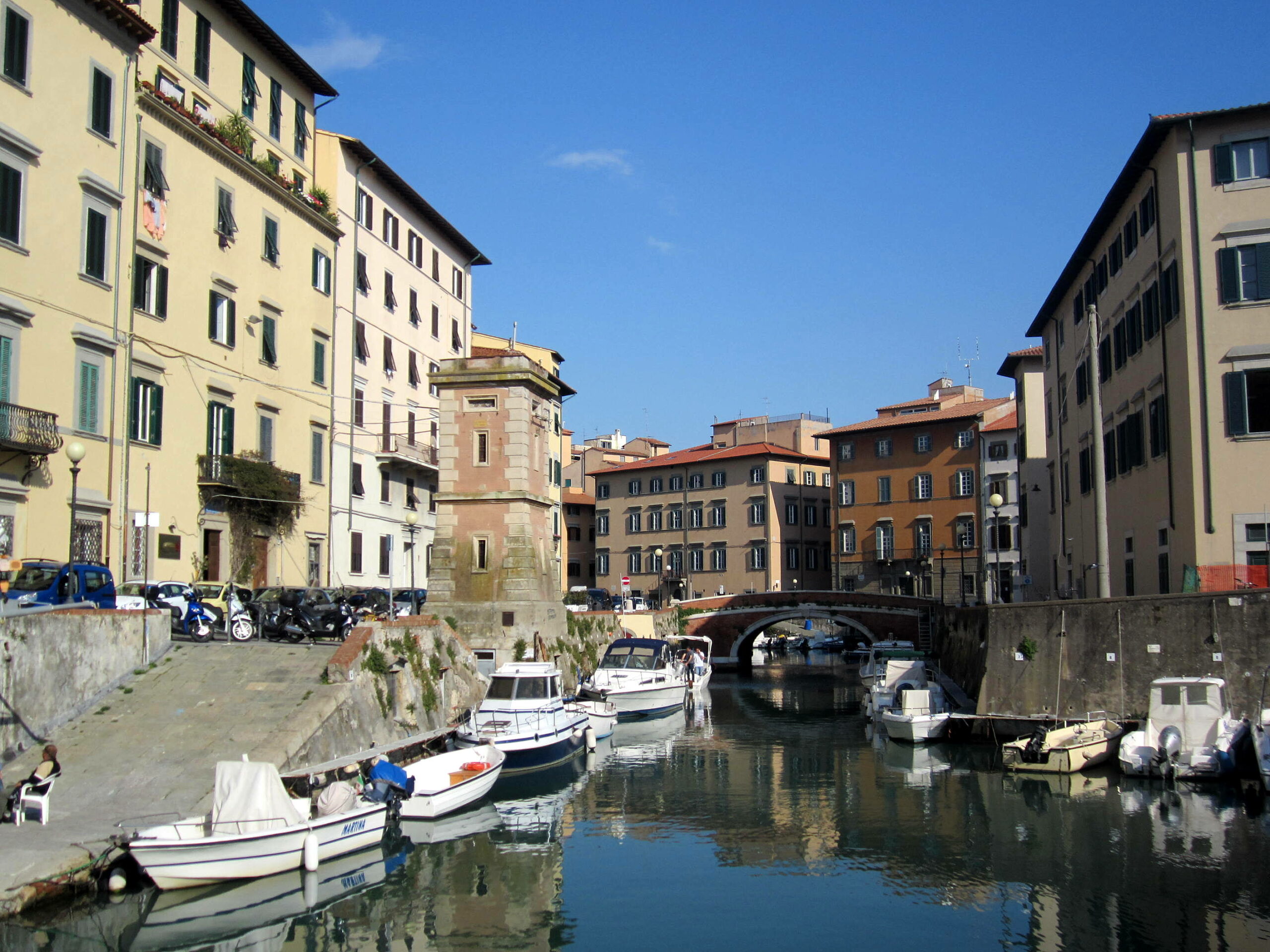 Canaux de Venezia Nuova à Livourne