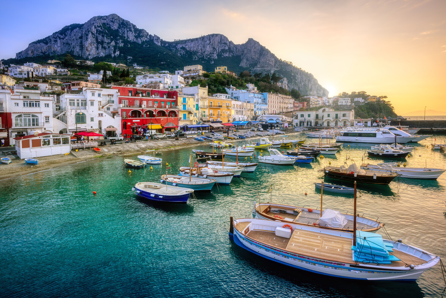 Capri et ses falaises