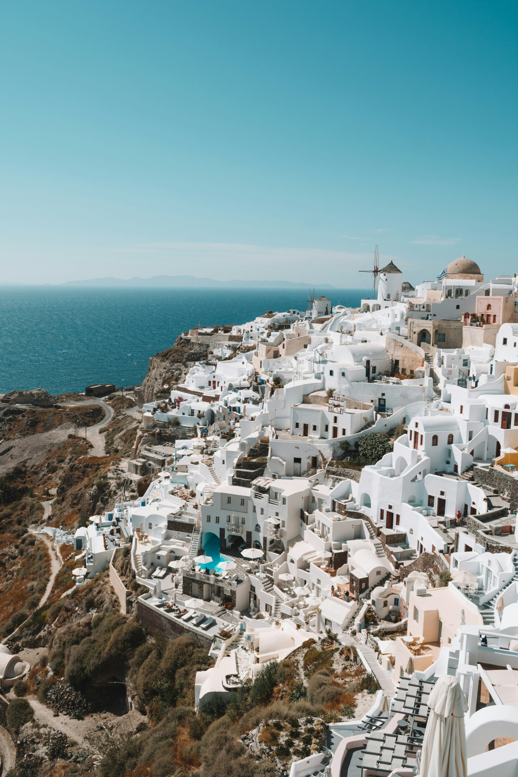 Village d'Oia à Santorin