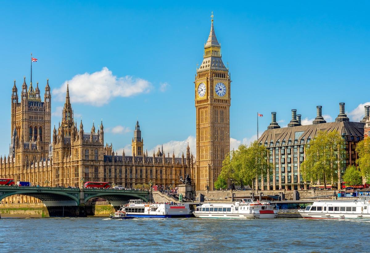 Big Ben et Westminster à Londres