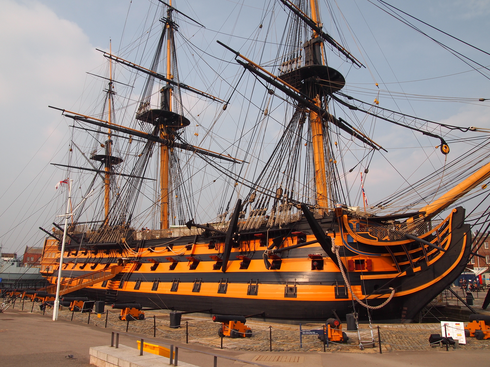 HMS Victory à Portsmouth Historic Dockyard