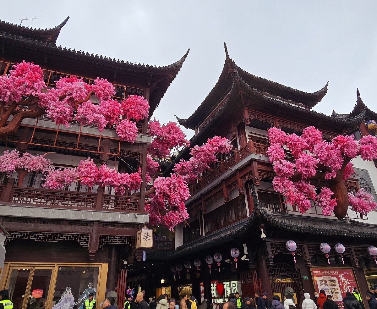 Yuyuan Bazaar dans la vieille ville de Shanghaï
