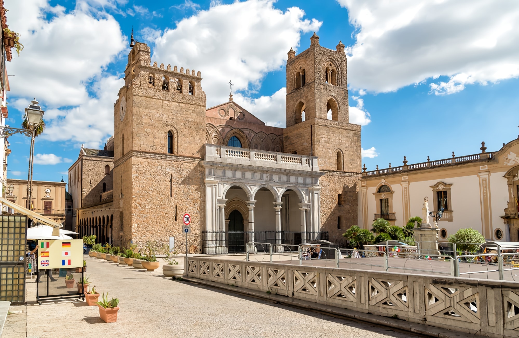 Cathédrale de Monreale près de Palerme