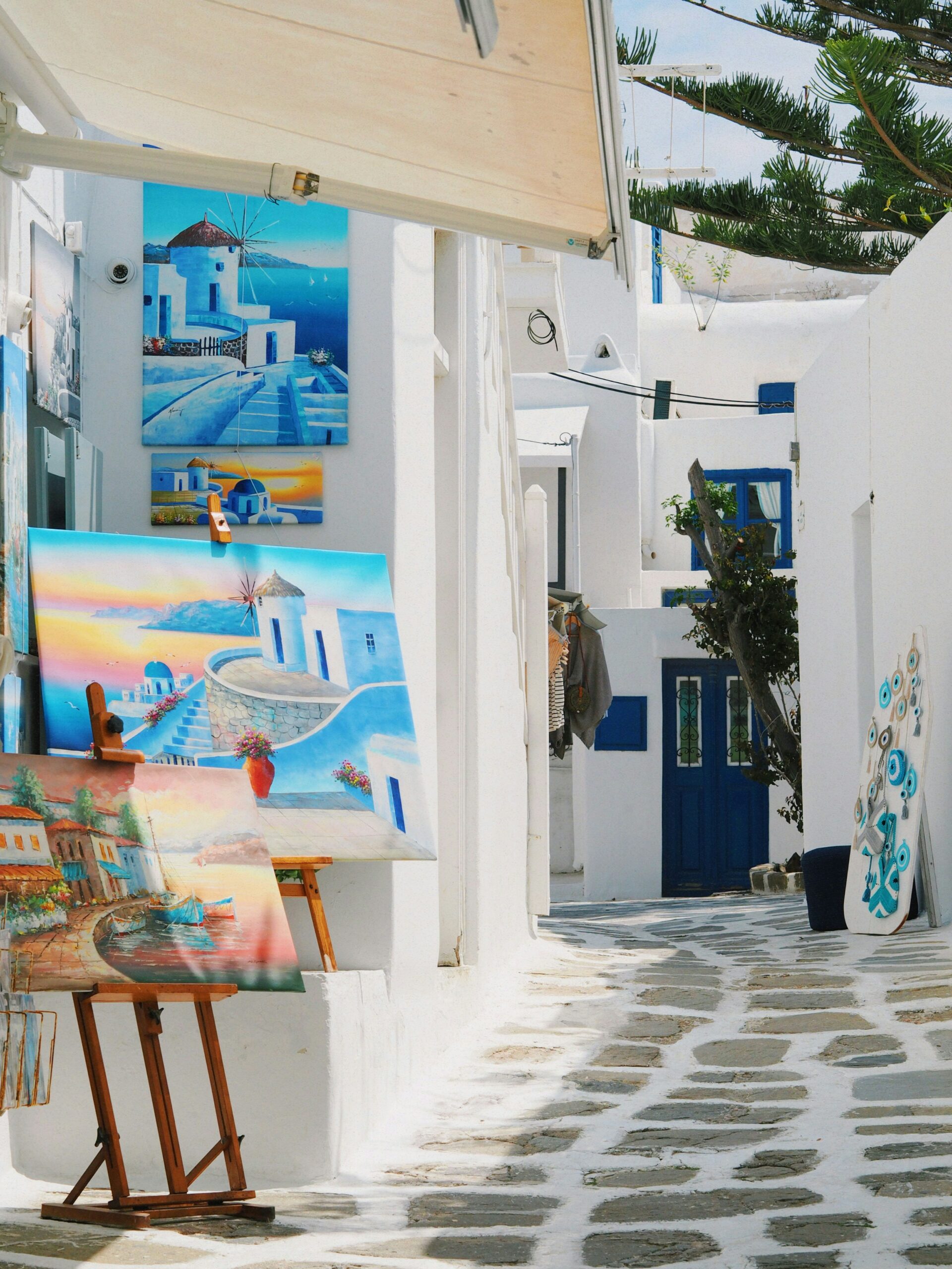 Matogianni Street dans Chora à Mykonos