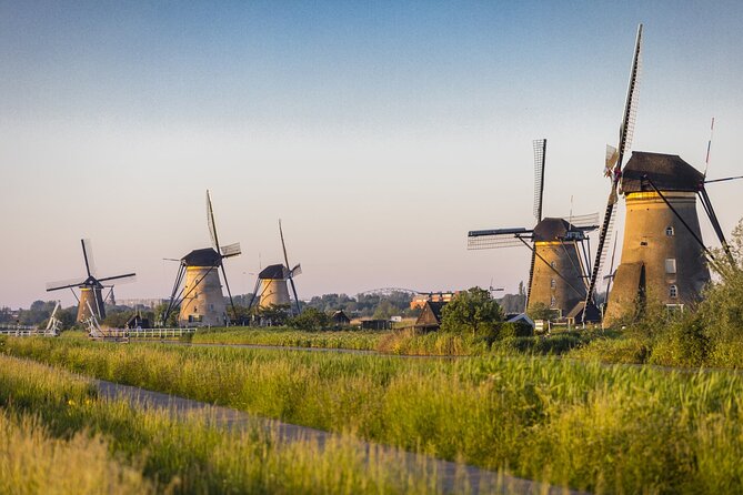 Moulins de Kinderdijk aux Pays-Bas