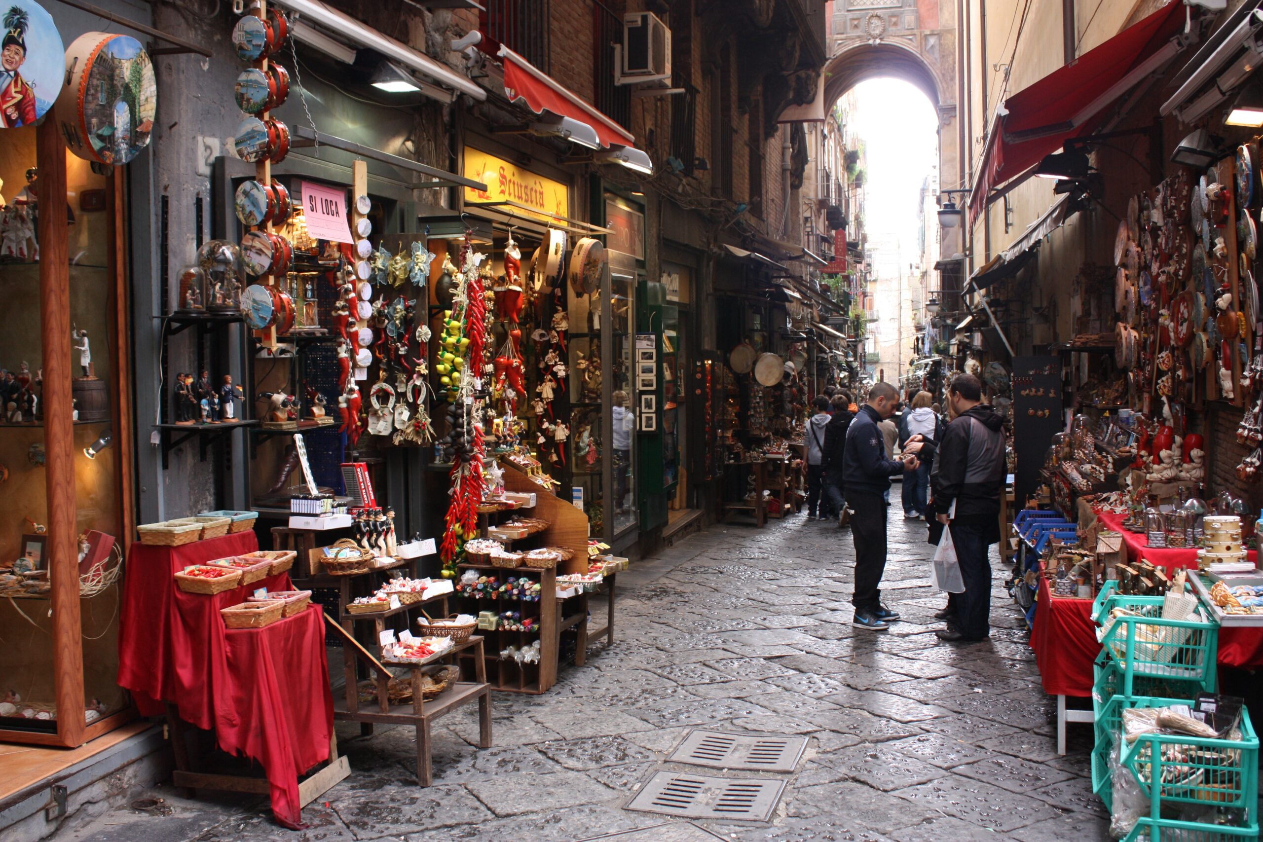 Ruelle du centre historique de Naples