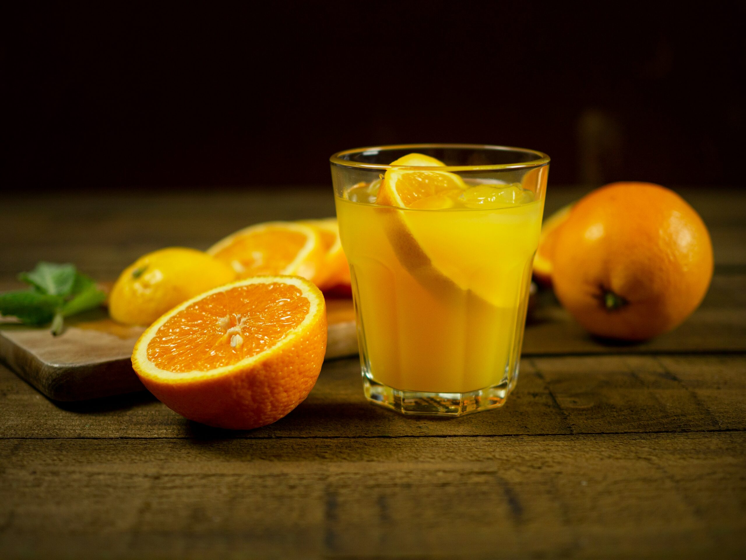 Jus de fruits frais