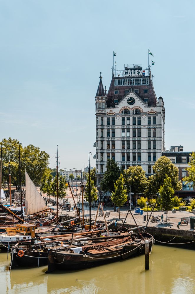 Witte Huis et Oude Haven à Rotterdam