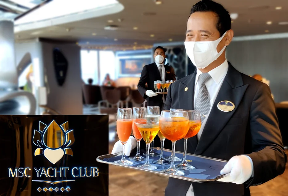 Service au MSC Yacht Club