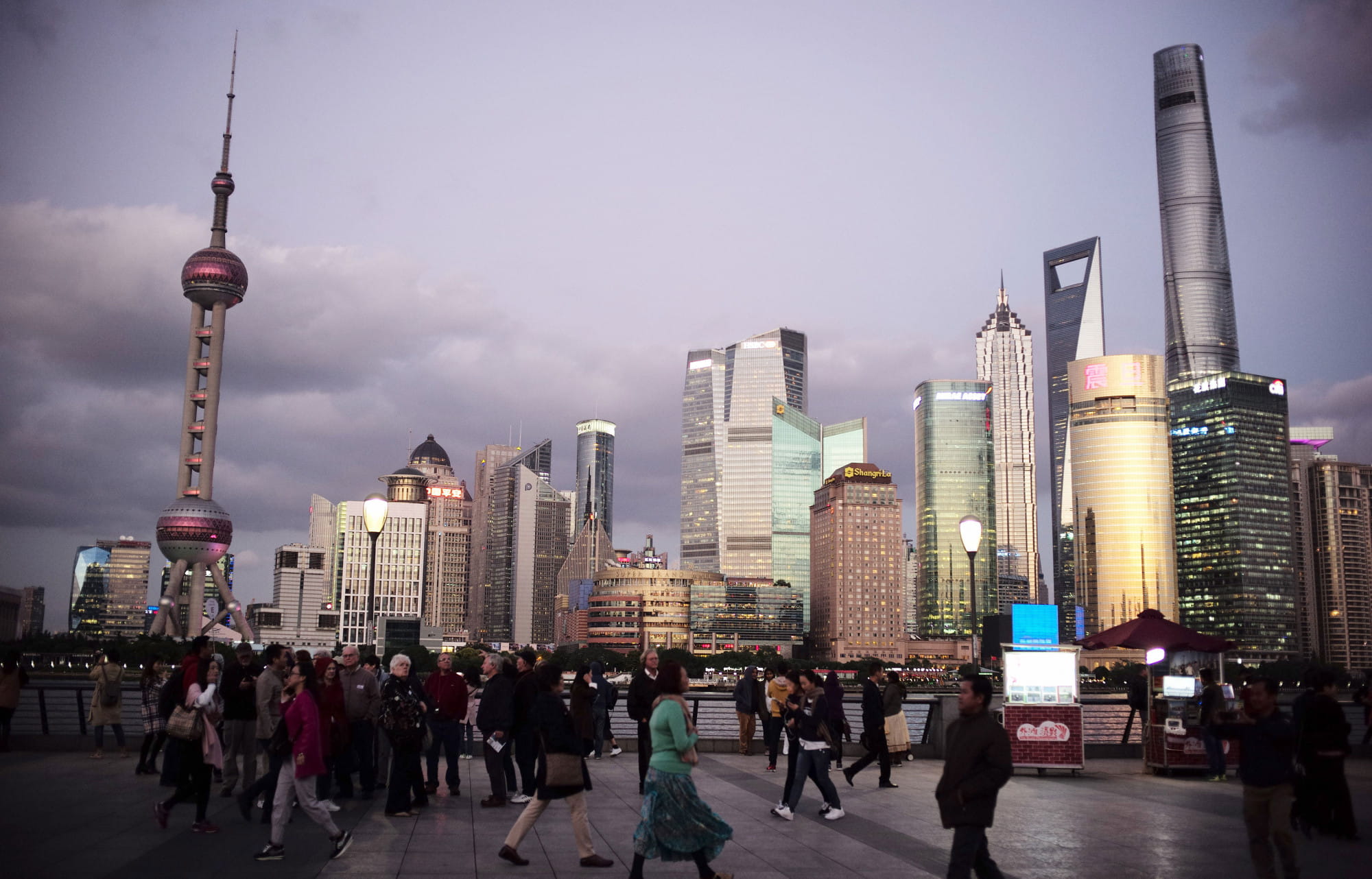 Pudong et Lujiazui à Shanghaï