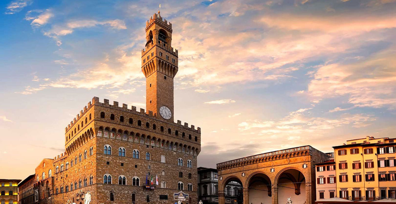 Piazza della Signoria et Palazzo Vecchio à Florence
