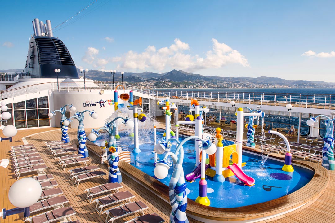 Doremi Spray Park à bord du MSC Lirica