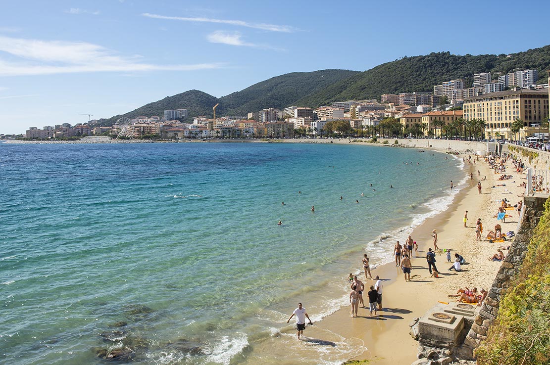 Plage Saint-François et littoral d'Ajaccio