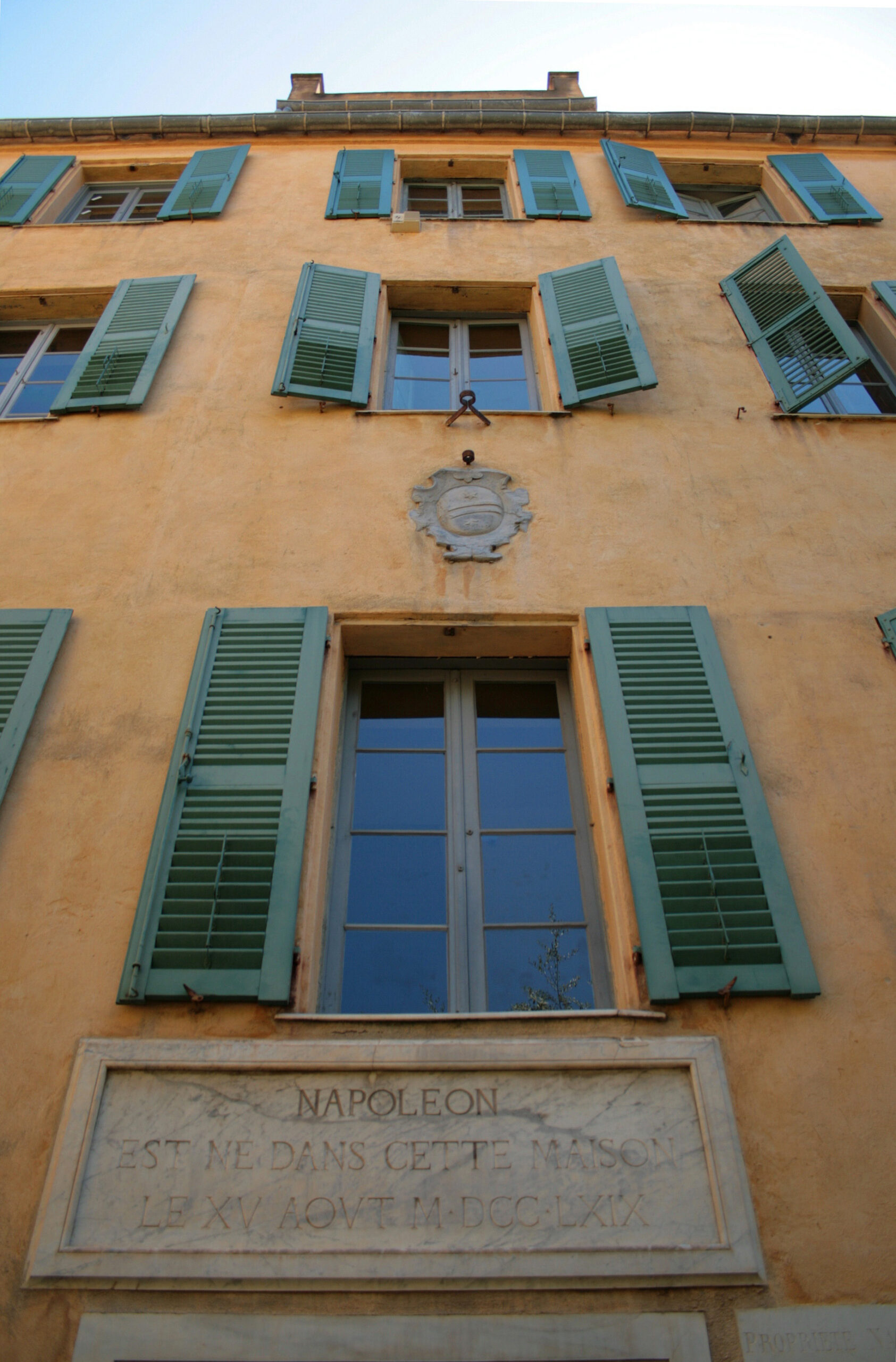 Maison Bonaparte à Ajaccio, maison natale de Napoléon