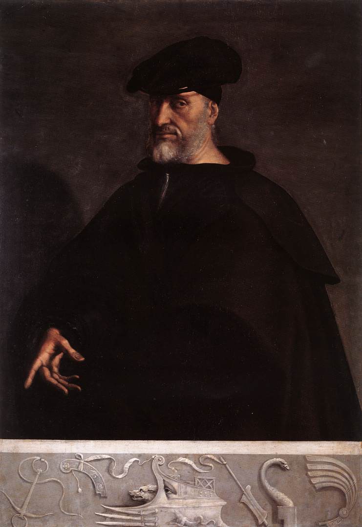 Portrait d’Andrea Doria, amiral et homme d’État génois