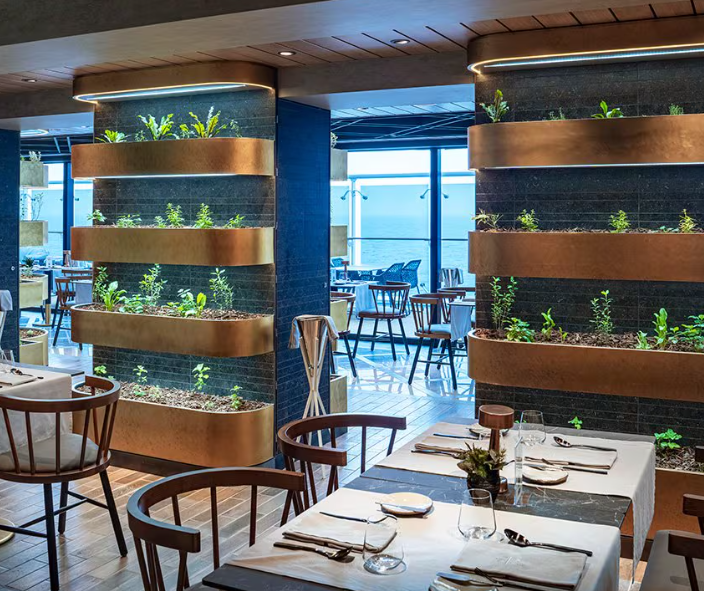 Chef's Garden Kitchen à bord du MSC World Europa