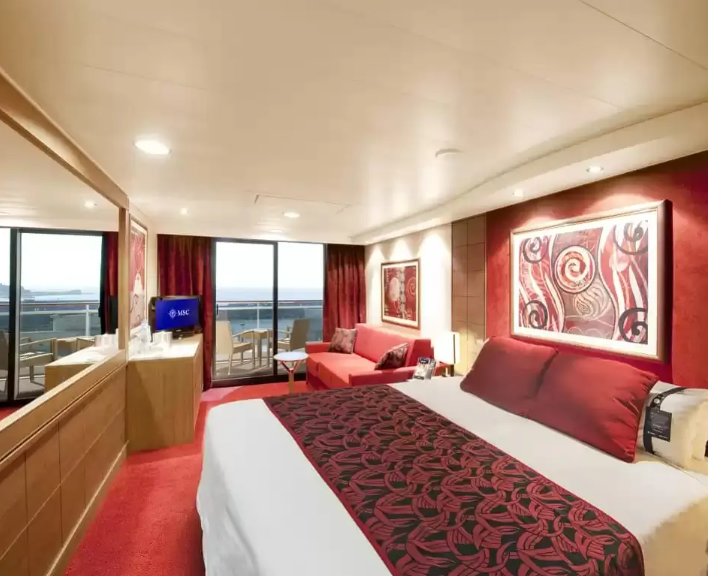 Cabine à bord du MSC Magnifica