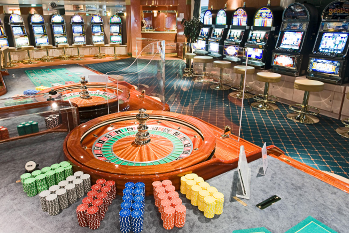 Espace de divertissement, casino ou discothèque du MSC Lirica