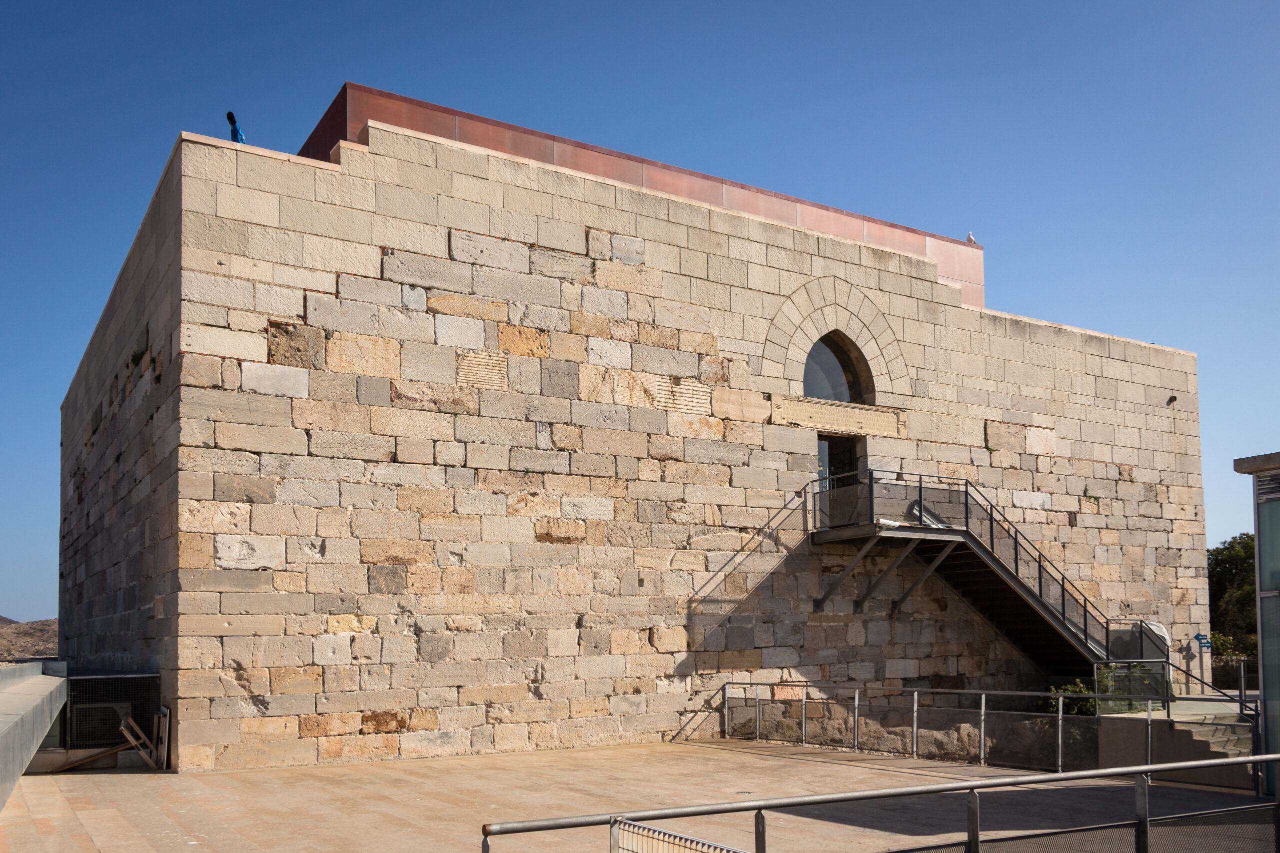 Murailles du Castillo de la Concepción à Carthagène