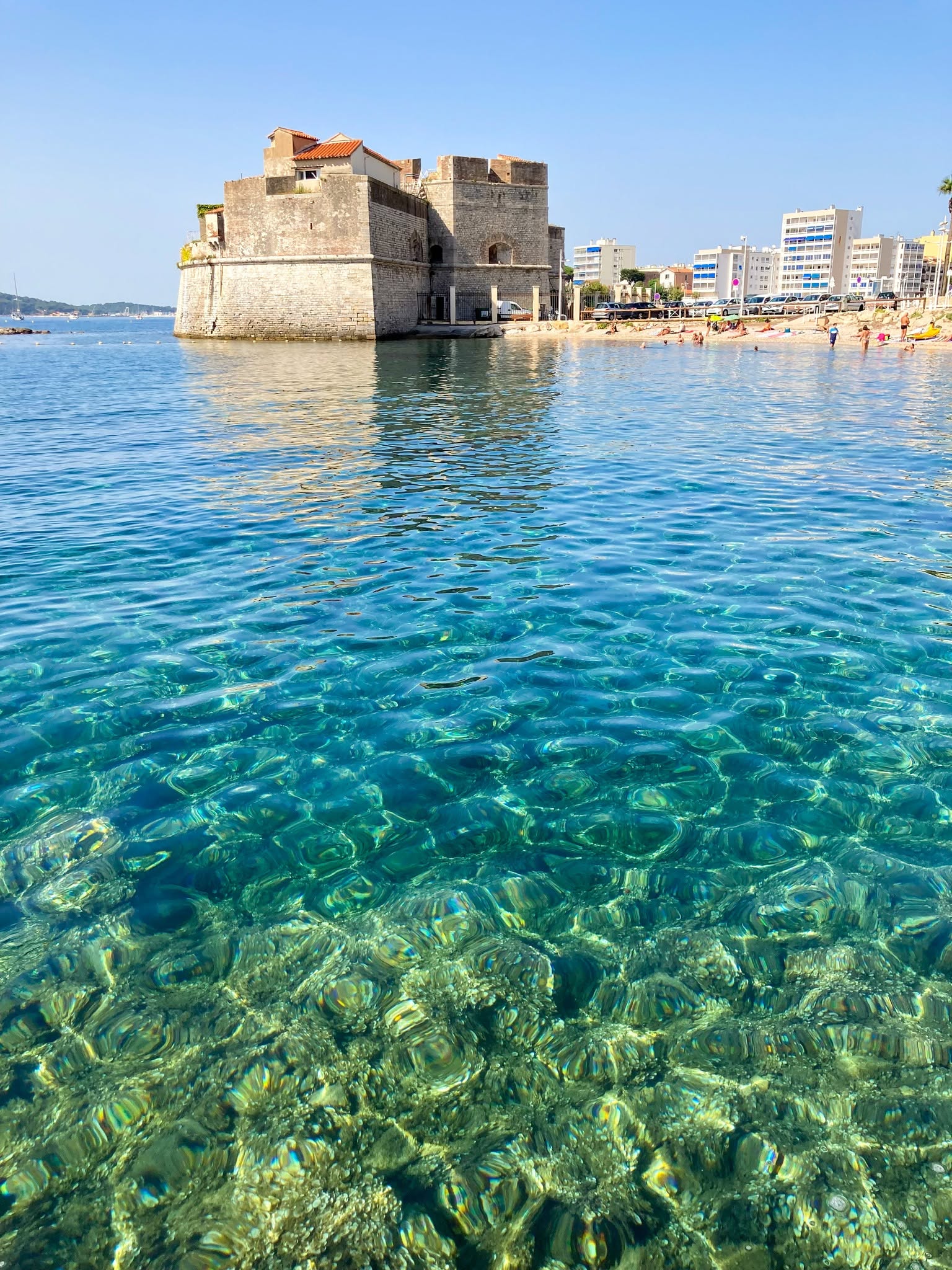 Fort Saint-Louis au bord de la Méditerranée à Toulon