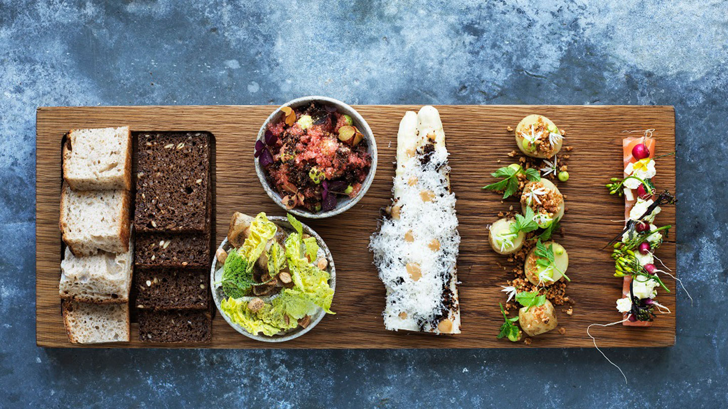 Smørrebrød danois servis à Copenhague