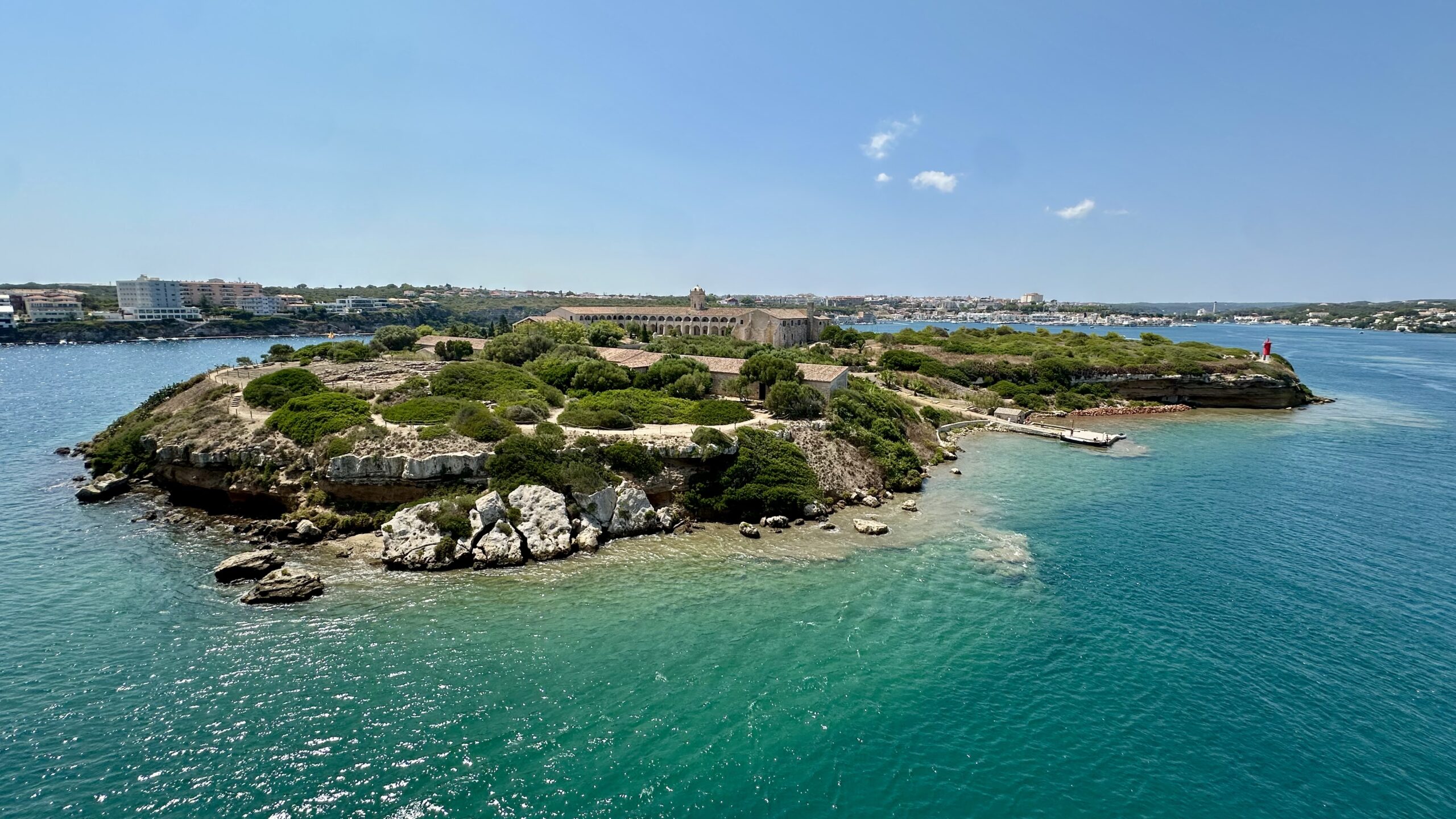 Illa del Rei dans le port de Mahón à Minorque