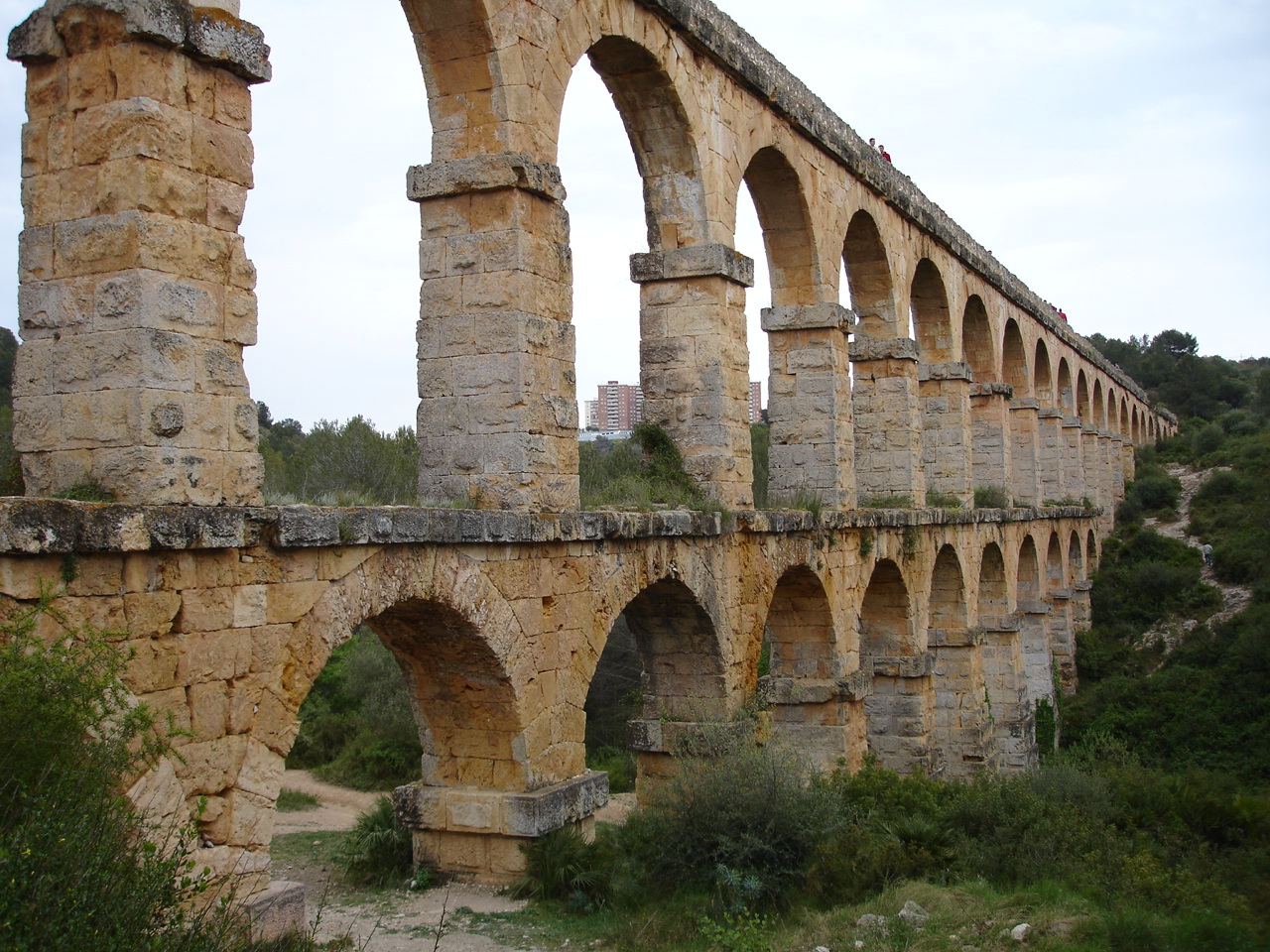 Pont du Diable, aqueduc romain des Ferreres à Tarragone