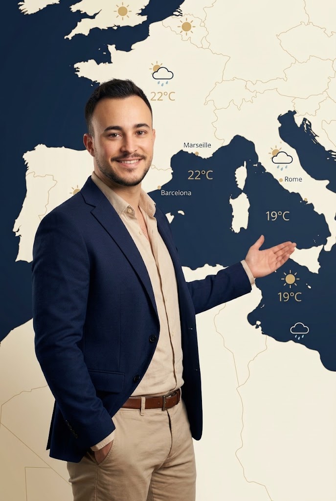 Jason présente la météo de votre croisière