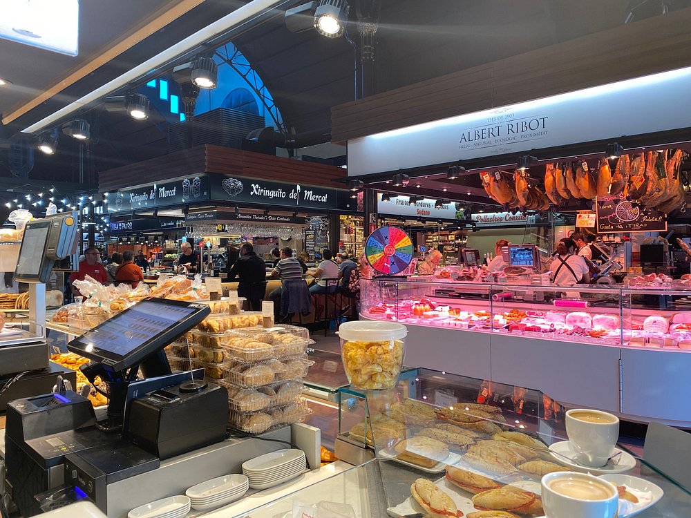 Marché Central de Tarragone sur la Plaça Corsini