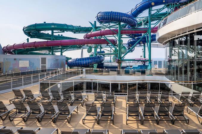 Aurora Borealis Aquapark et toboggans du MSC World Europa
