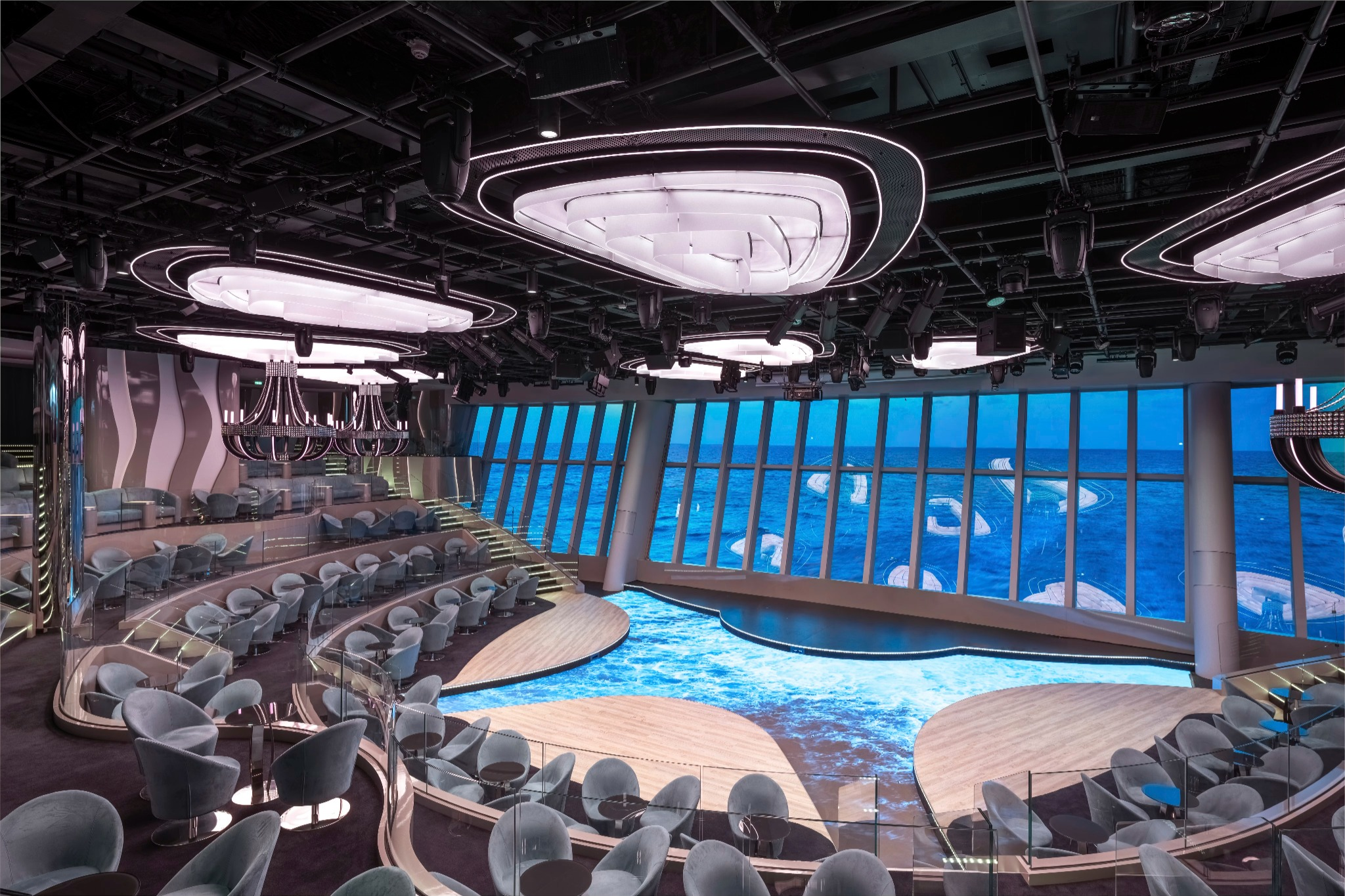 Panorama Lounge du MSC World Asia