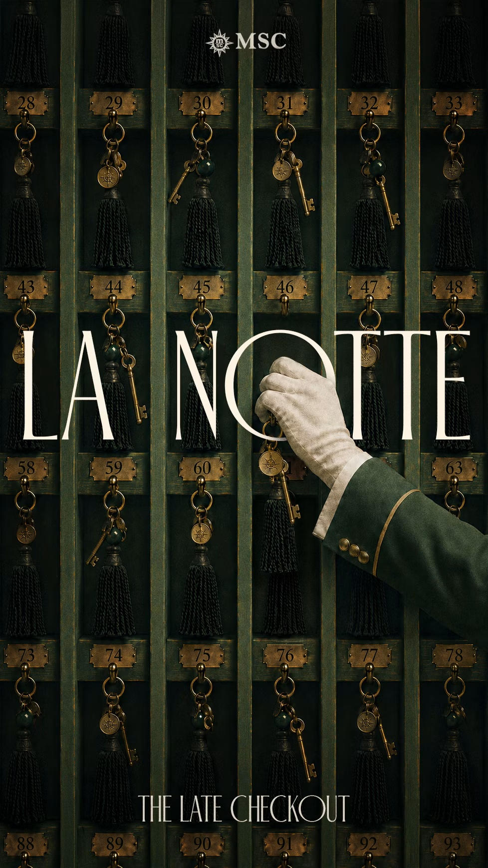 Spectacle La NoTte sur MSC World Asia