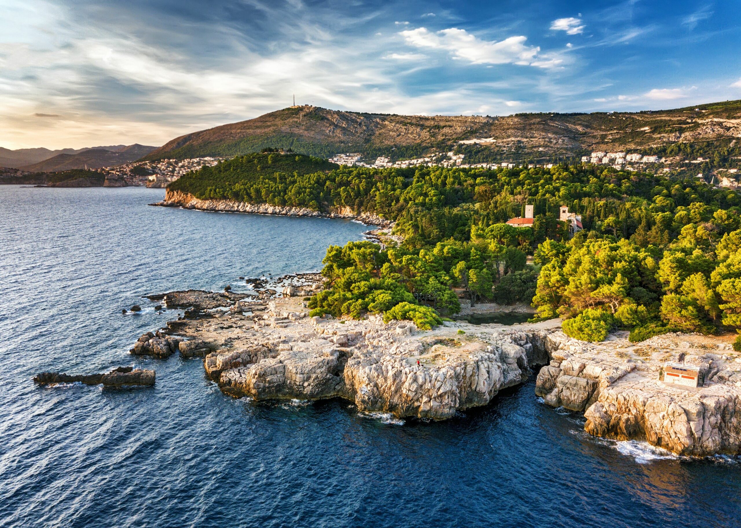 Île de Lokrum près de Dubrovnik, décor de Qarth dans Game of Thrones