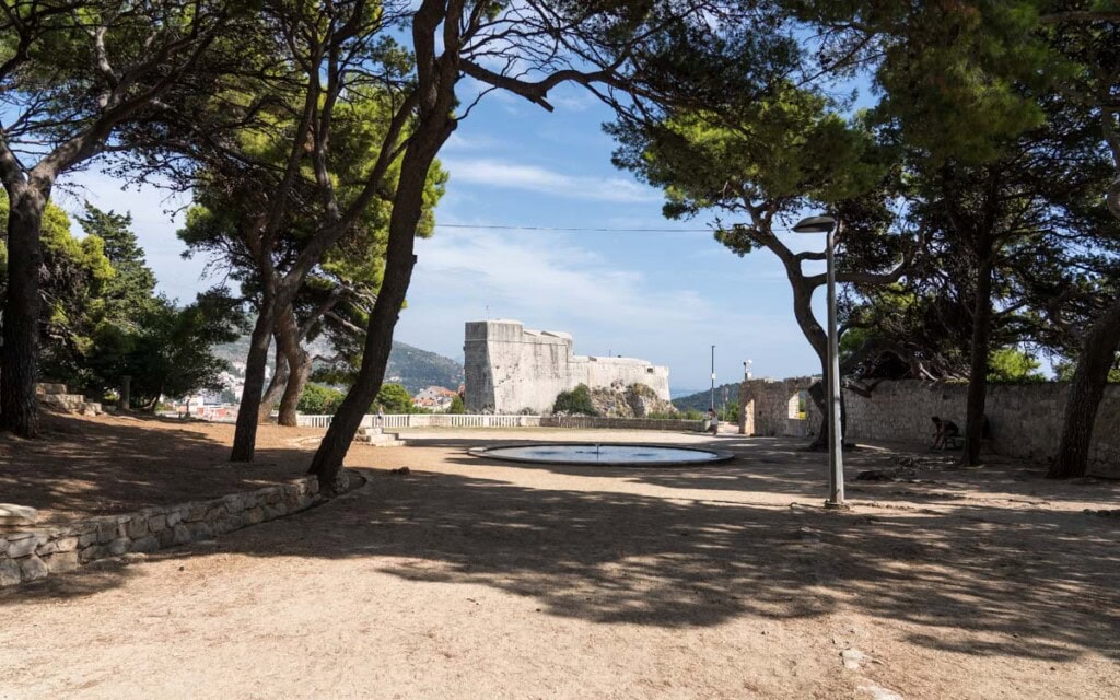 Parc Gradac à Dubrovnik, lieu de tournage du mariage de Joffrey dans Game of Thrones