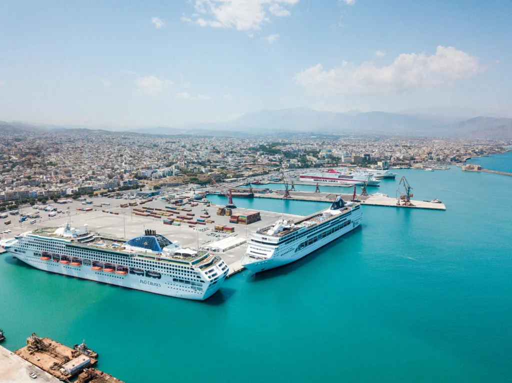 Port de croisière d’Héraklion en Crète